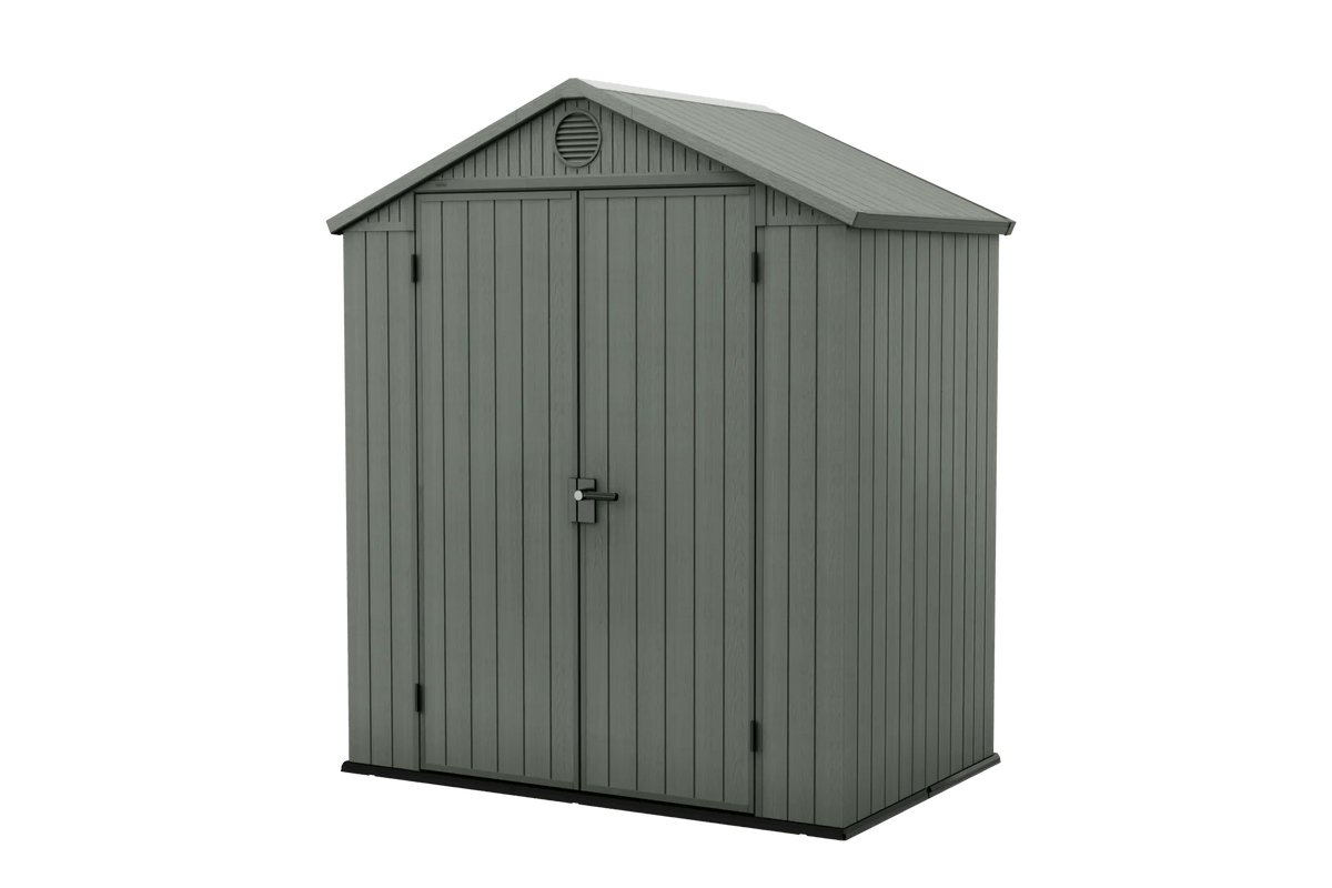 Keter Darwin 6x4ft (1.8m x 1.2m) Garden Shed - Green