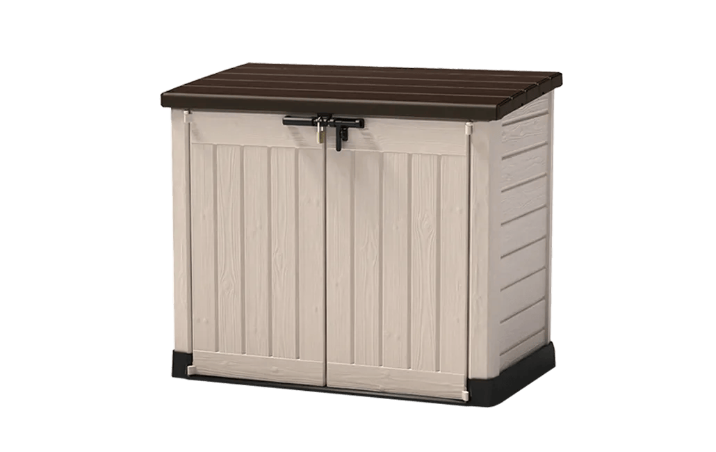 Keter Store-It-Out Max Garden Storage 145.5 x 82 x 125cm - Beige/Brown