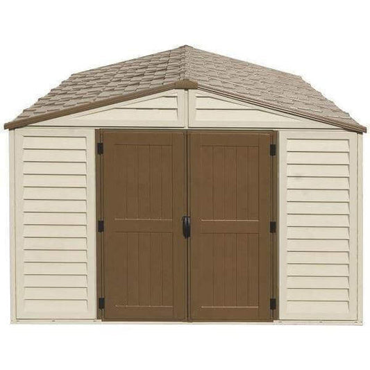 Duramax 10.5ft X13ft Woodbridge Vinyl Plus with Foundation 40234 CA