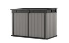 Keter Premier Outdoor Resin Storage Shed with Shelf Brackets