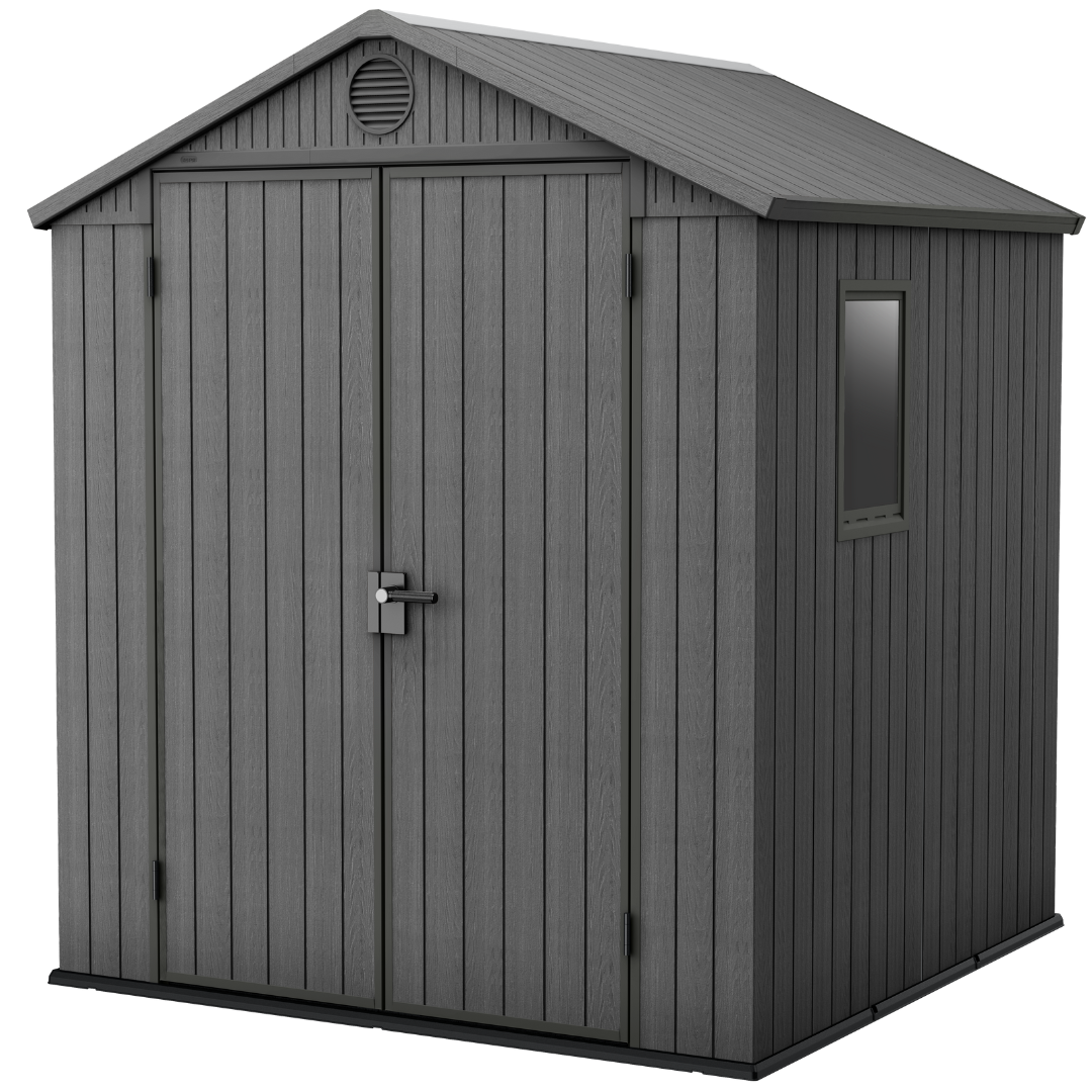 Keter Darwin 6x6ft (1.9m x 1.8m) Garden Shed