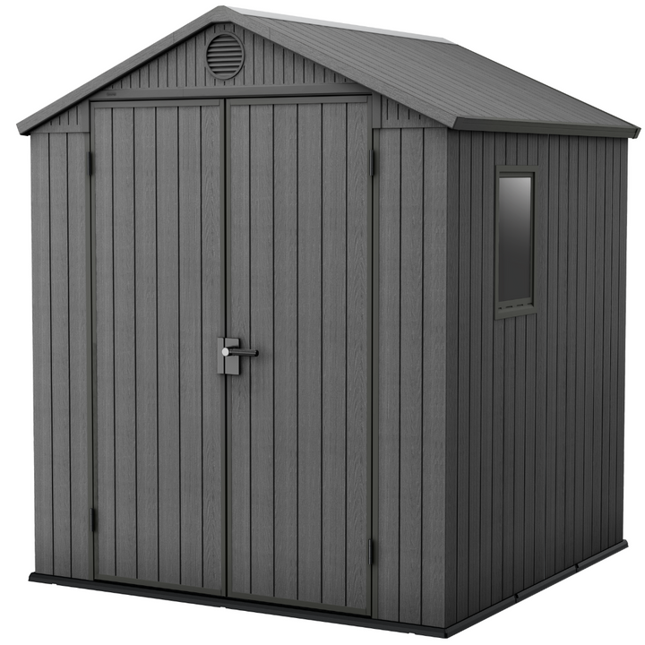 Keter Darwin 6x6ft (1.9m x 1.8m) Garden Shed