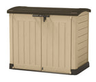Keter Store-It Arc 1200L Outdoor Garden Storage - Taupe/Beige