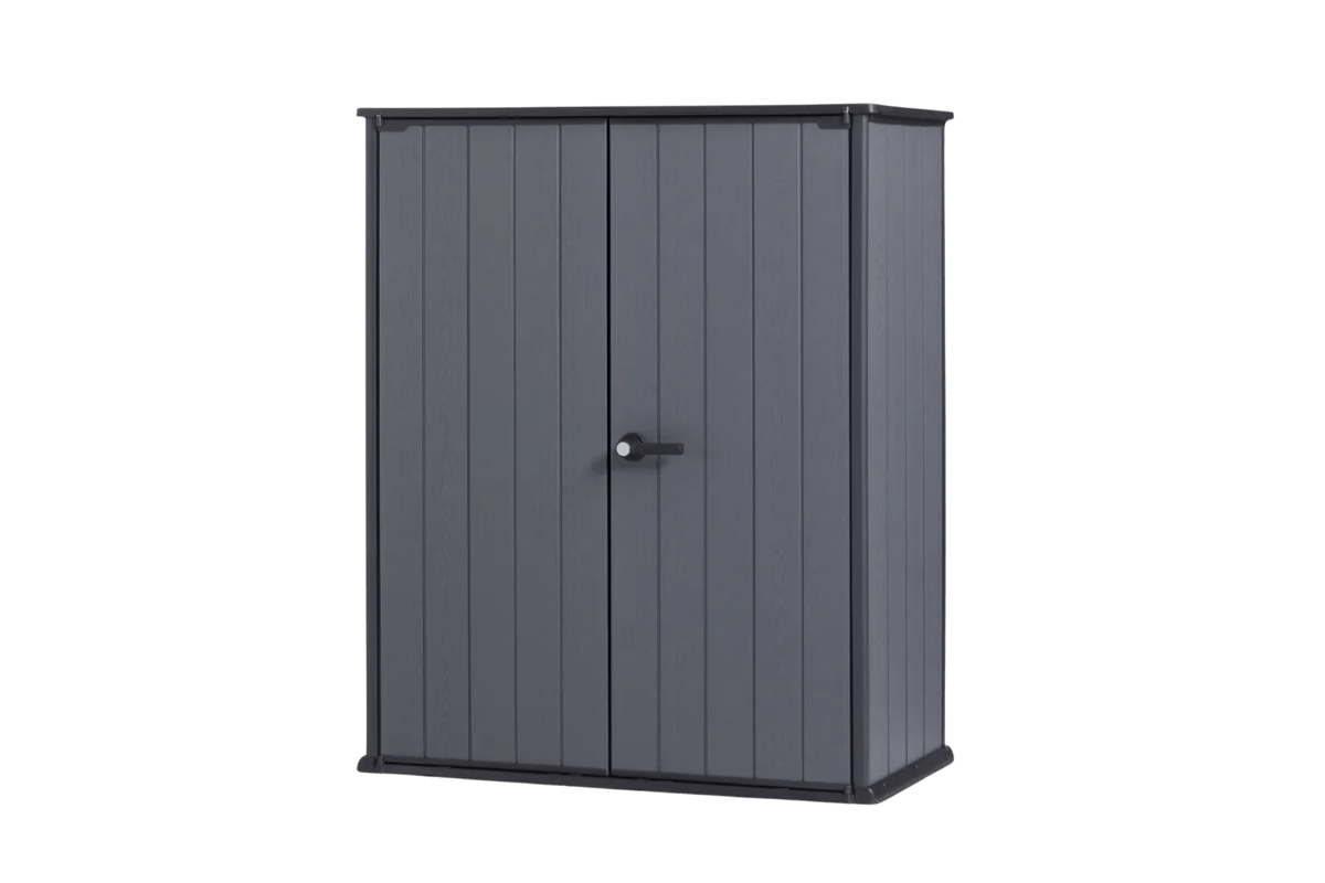 Keter Cortina Alto 1400L Storage Cabinet - Grey