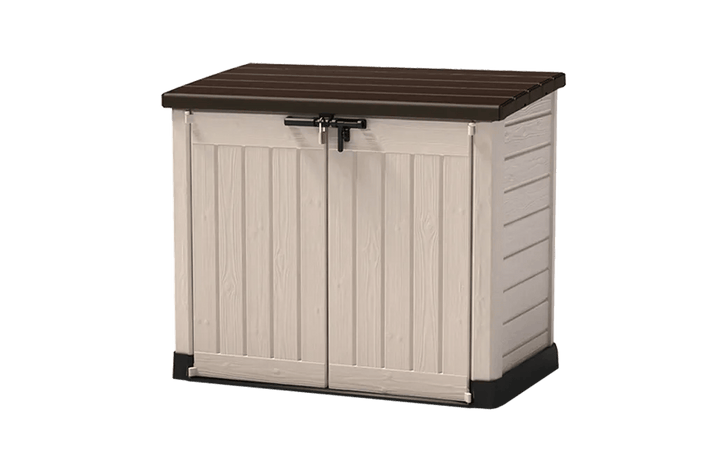 Keter Store-It-Out Max Garden Storage 145.5 x 82 x 125cm - Beige/Brown